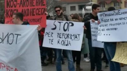 Marsh i nxënësve të shkollave të mesme nesër në Tetovë