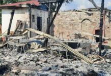 Digjet restoranti në Zhelinë (FOTO)