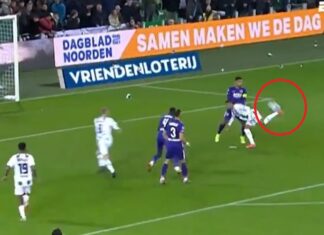 Shënon golin me goditjen ‘akrep’ në Holandë, tifozët vënë duart në kokë të habitur (Video)