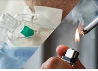 Hoqi maskën oksigjenike dhe ndezi cigare, pacienti është 33-vjeçari nga Tetova!