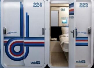 Në aeroportin e Vjenës mund të merrni me qira kabinat për fjetje