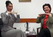 Kjo video e Dafina Zeqirit me ish-presidenten Jahjaga bëhet hit në internet