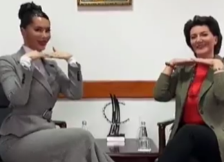 Kjo video e Dafina Zeqirit me ish-presidenten Jahjaga bëhet hit në internet