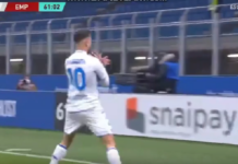 Super Bajrami, shqiptari befason Interin dhe feston me shqiponjë (VIDEO)