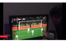 Tifozi turk humb toruan, qëllon TV pas penalltisë së humbur nga Burak Yilmaz (video)