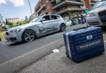 Video si nëpër filma: Shqiptari “çmendet” dhe i arratiset policisë, të shtëna dhe momente frike në Romë