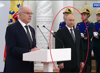 Putin dridhet në mënyrë të pakontrolluar në publik (VIDEO)