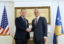 Grenell: Kosova do liberalizohej nga vizat nëse Trumpi dhe Thaçi do ishin ende në pushtet